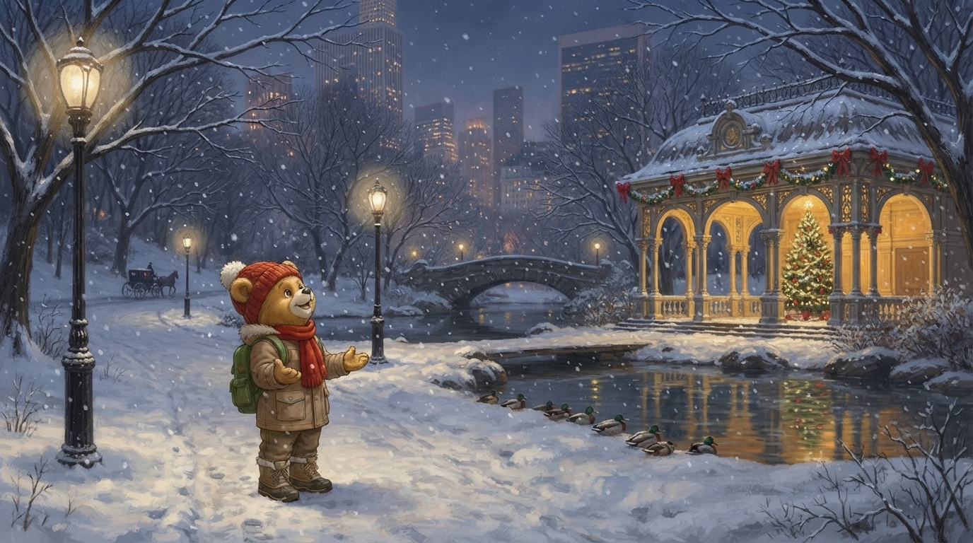Fred Bear at central park